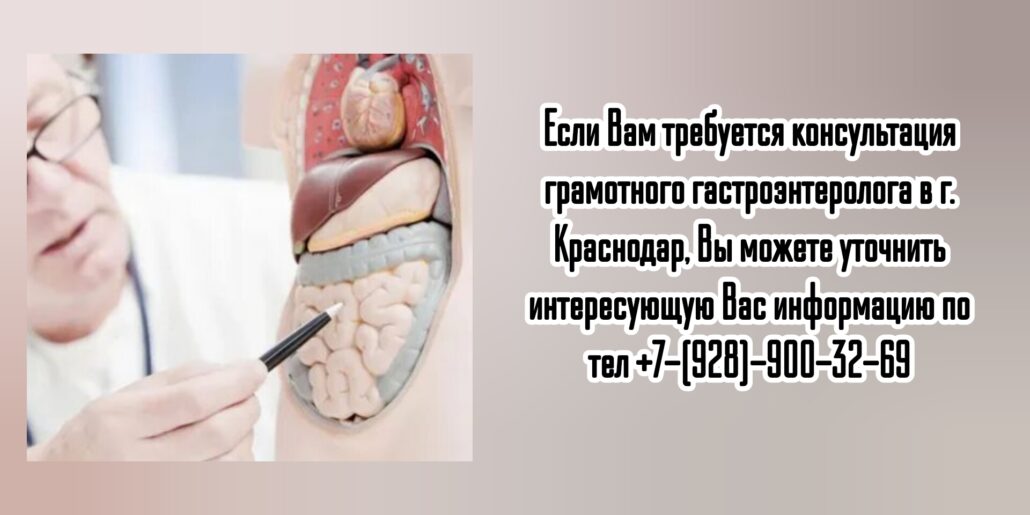 Краснодар гастроэнтеролог- Червяков Сергей Васильевич
