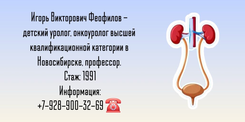 Новосибирск уролог - Феофилов Игорь Викторович