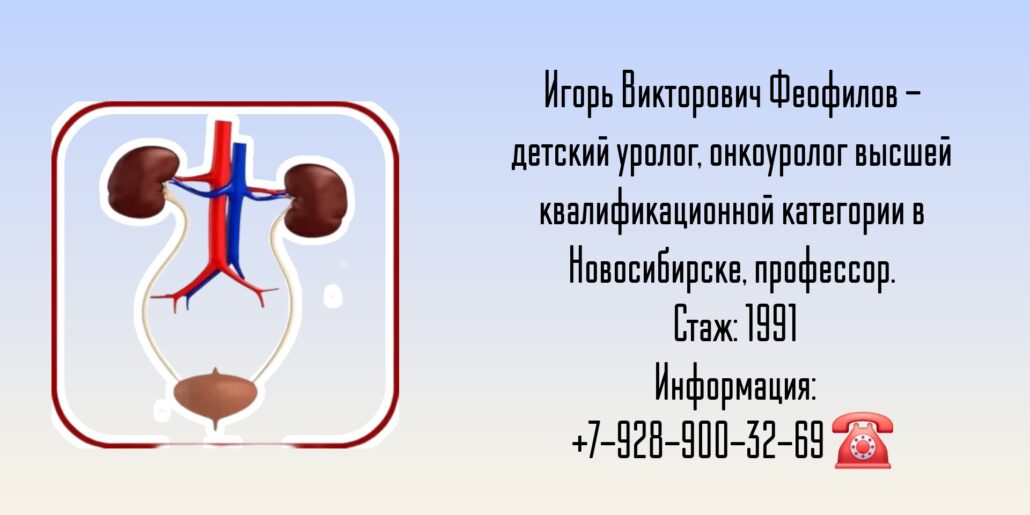Новосибирск уролог - Феофилов Игорь Викторович