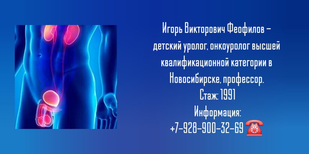 Новосибирск уролог - Феофилов Игорь Викторович