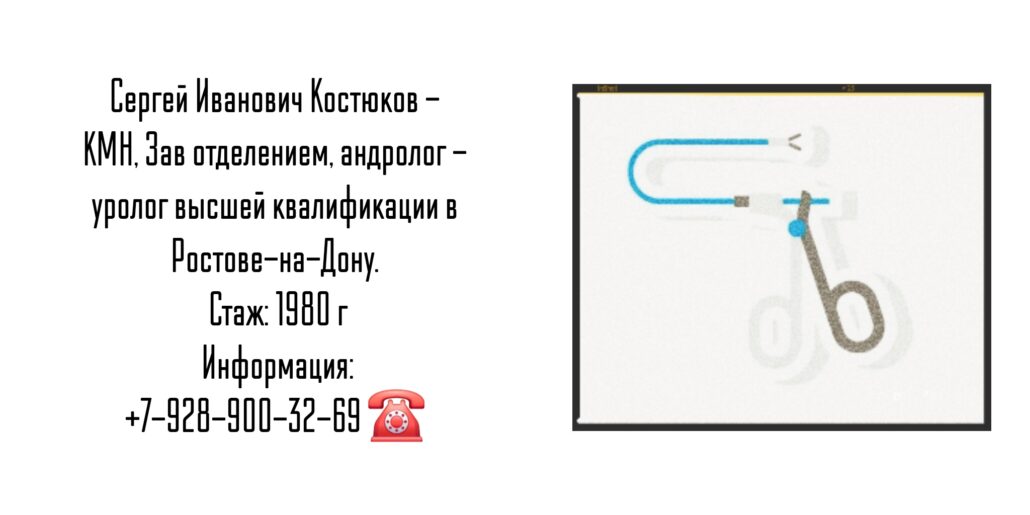 Костюков Сергей Иванович - уролог - андролог Ростов
