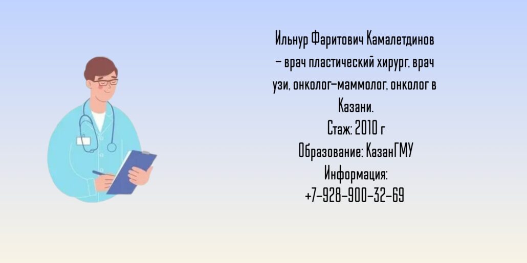 Камалетдинов Ильнур Фаритович - Пластический хирург Казань